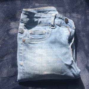 Light Wash Skinny Jeans